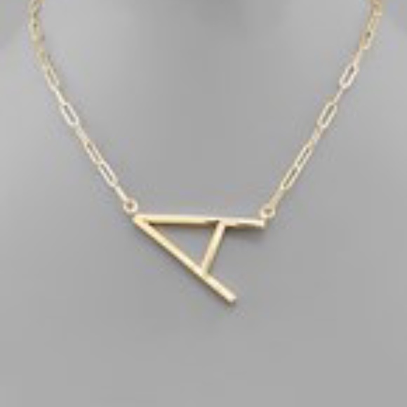 Initial Chain Necklace - Picture 10 of 13